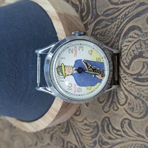 Vintage Dick Tracy Watch Face Collectible